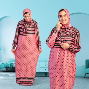 اسدال بمبي منقط في اسود free size